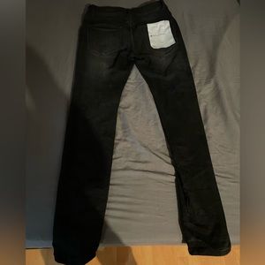 used skinny purple jeans size 32